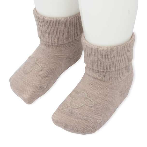 Ullsokk Antiskli - Beige - Image 3