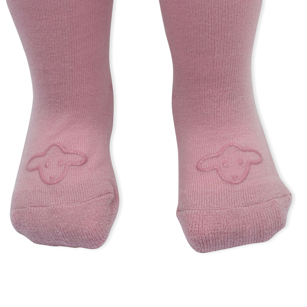 Ullstrømpebukse Antiskli - Lyng - Image 3