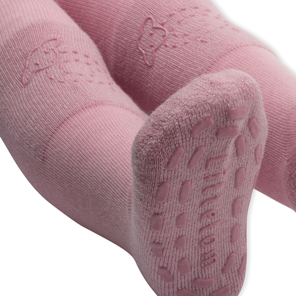 Ullstrømpebukse Antiskli - Lyng - Image 4