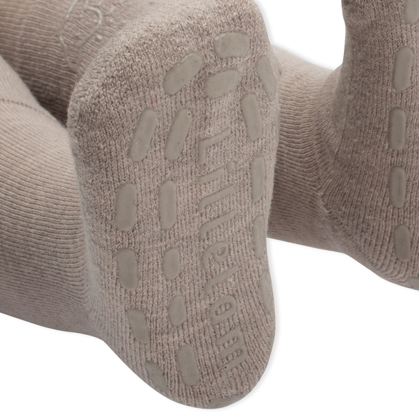 Ullstrømpebukse Antiskli - Beige - Image 2