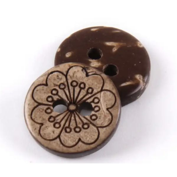 Kokos blomst - 12,5mm