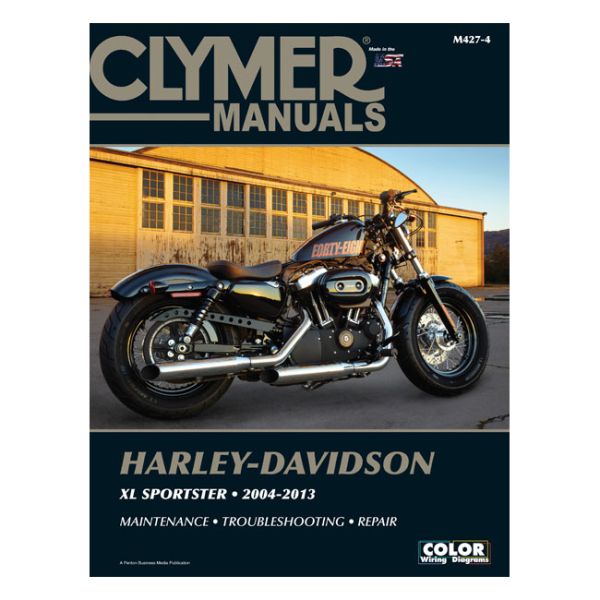 CLYMER SERVICE MANUAL 04-13 XL SPORTSTER