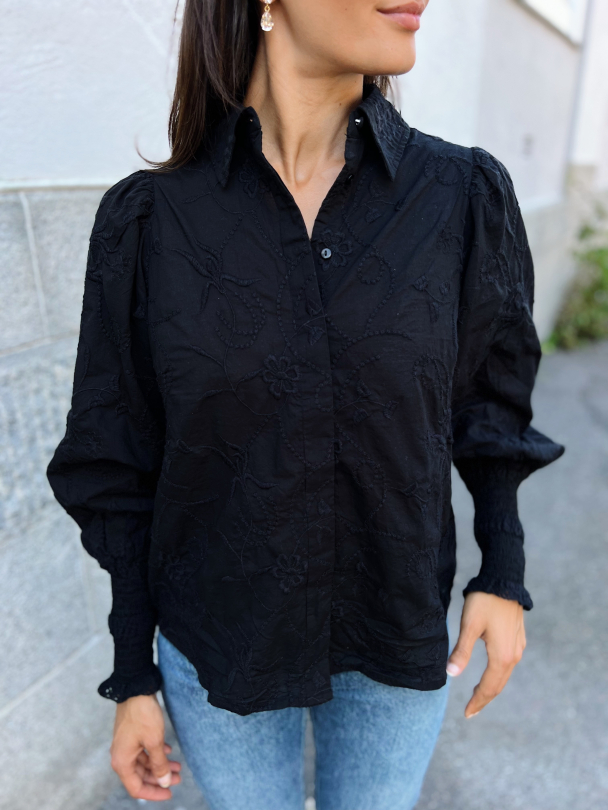 Gia Shirt - Black  - Image 1