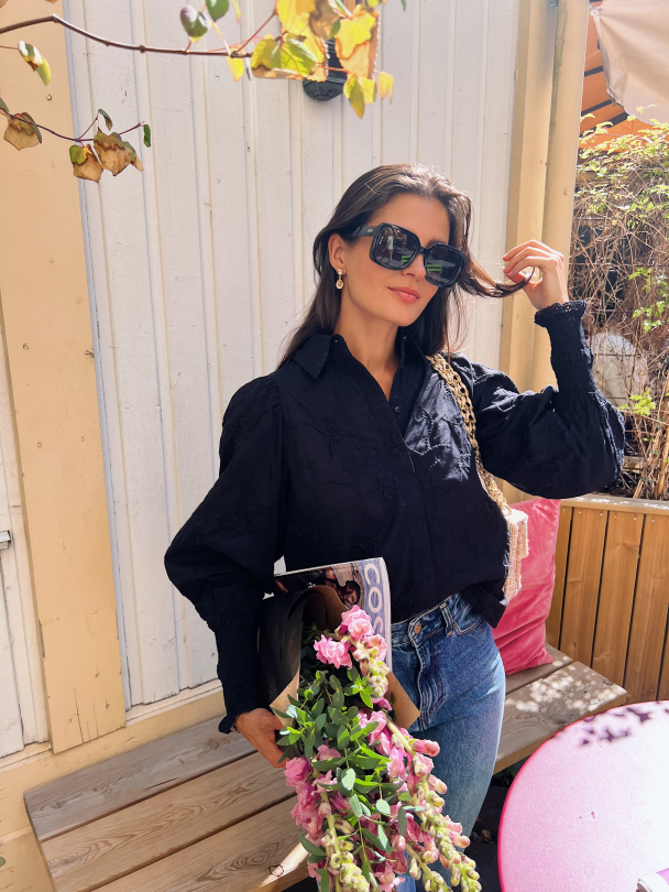 Gia Shirt - Black  - Image 6