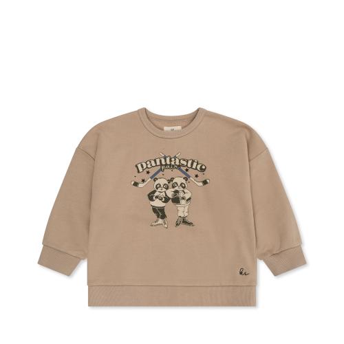 KONGES SLØJD - LOU SWEATSHIRT OXFORD TAN