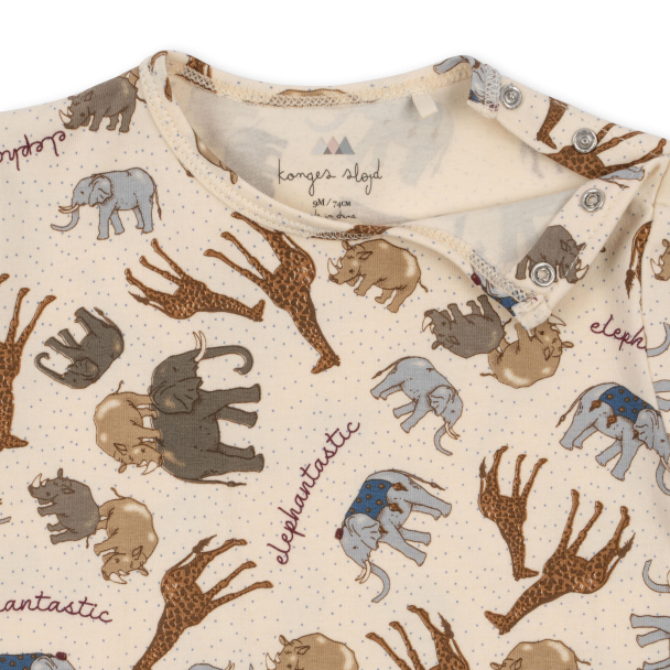 Konges Sløjd | Basic Onesie - Elephantastic - Image 3