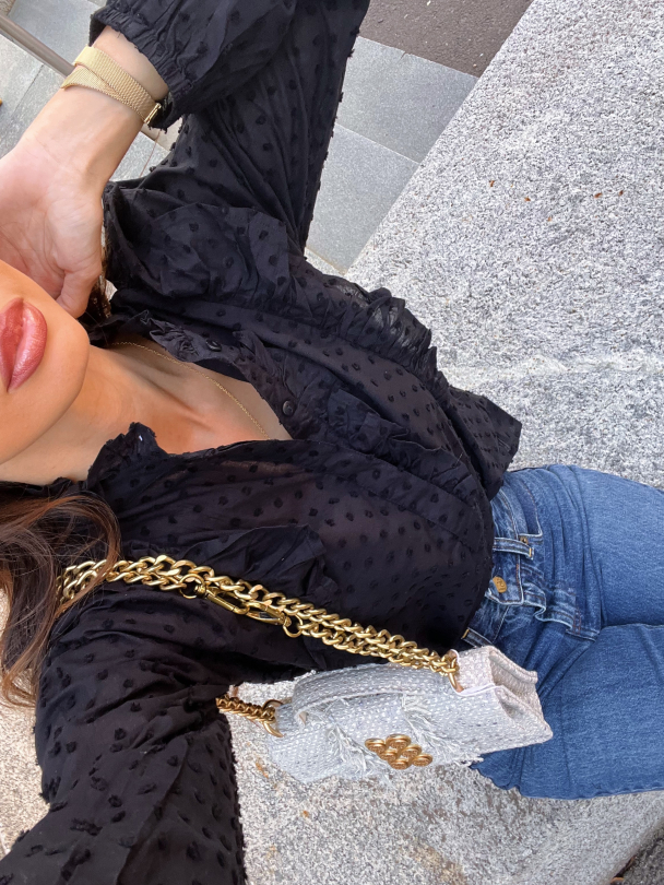 Maya Blouse - Day Black  - Image 6
