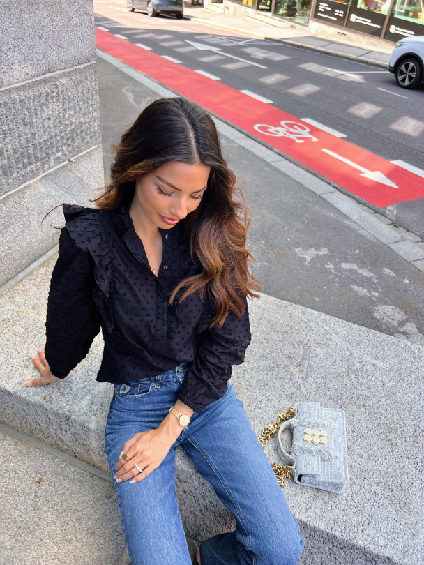 Maya Blouse - Day Black  - Image 8