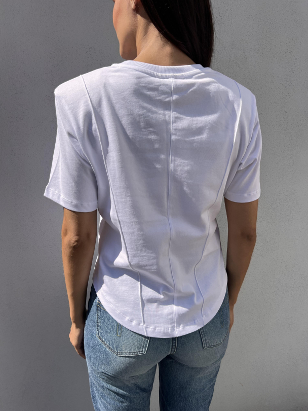 Shiloh Tee - Bright White  - Image 2