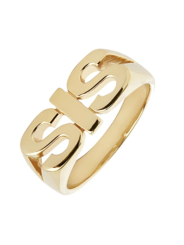 Sis Ring Goldplated Silver - Image 2