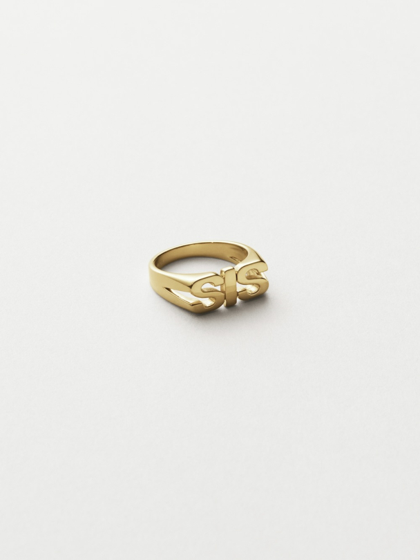 Sis Ring Goldplated Silver - Image 3