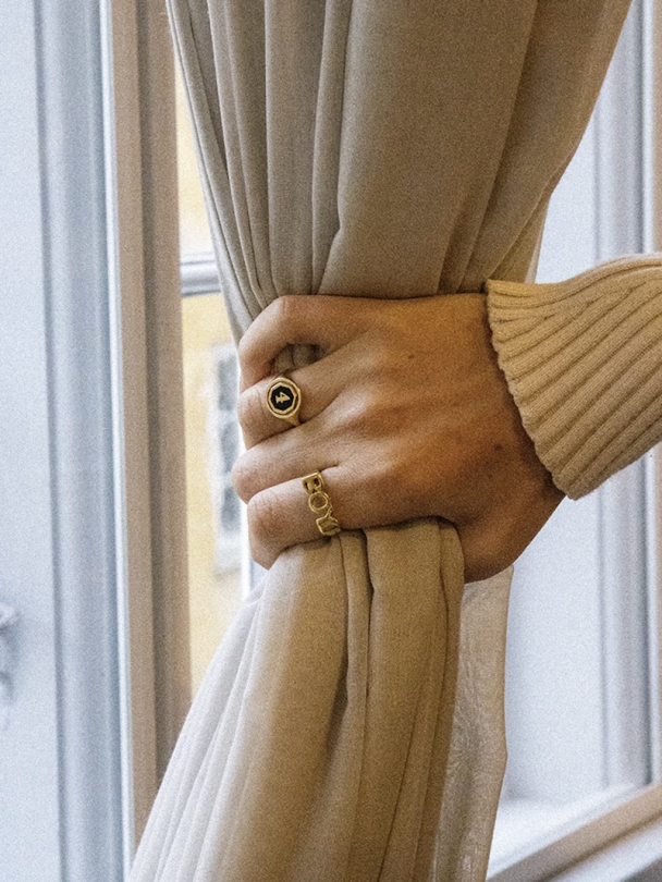 Boy Ring Goldplated Silver - Image 3