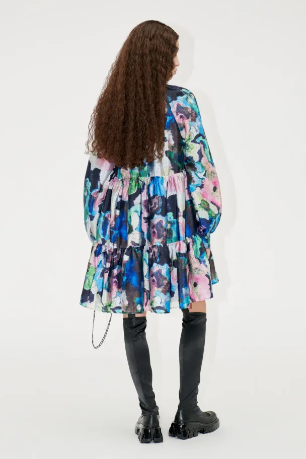 Jasmine Dress Short - Frosted Floral Day - Image 4