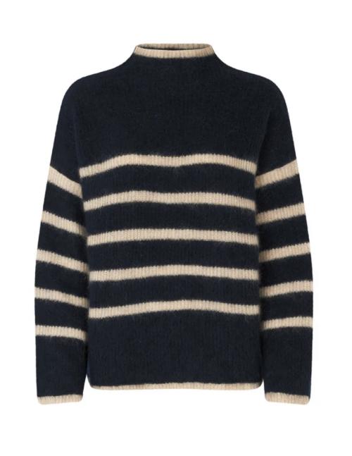 Ovalis Knit T-Neck - Eclipse