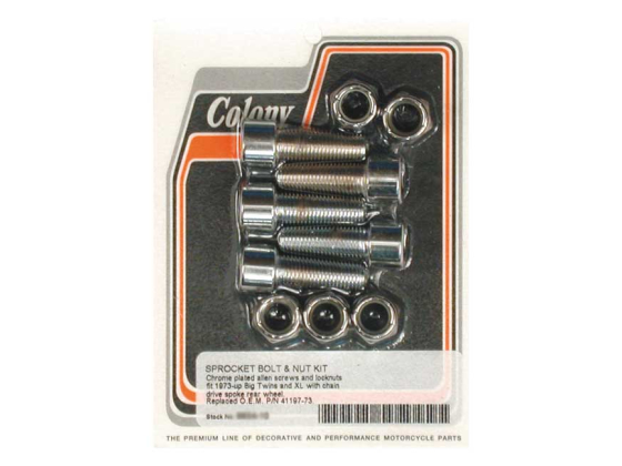 SPROCKET BOLT & NUT KIT