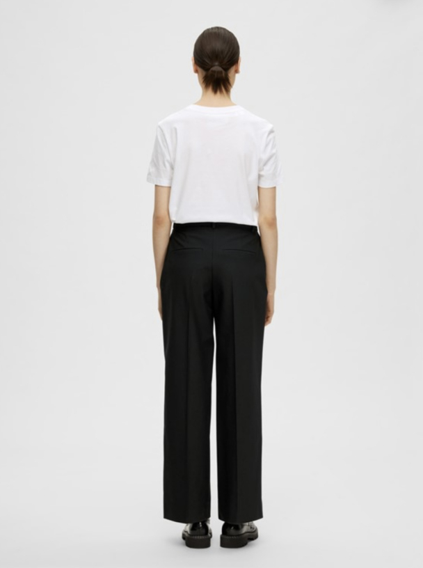 Eliana Straight Pant - Black  - Image 2