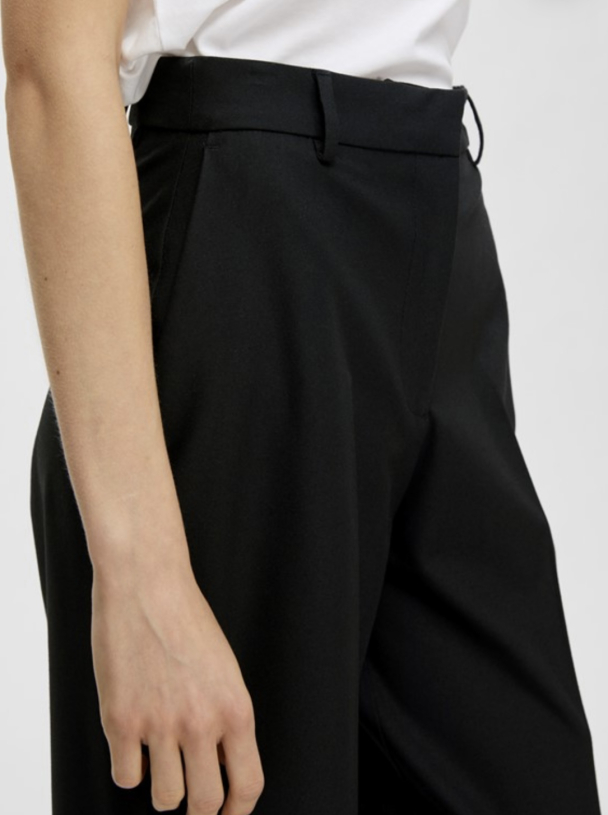 Eliana Straight Pant - Black  - Image 4
