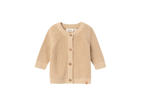 Emlen Cardigan Baby, Warm Sand - Lil' Atelier