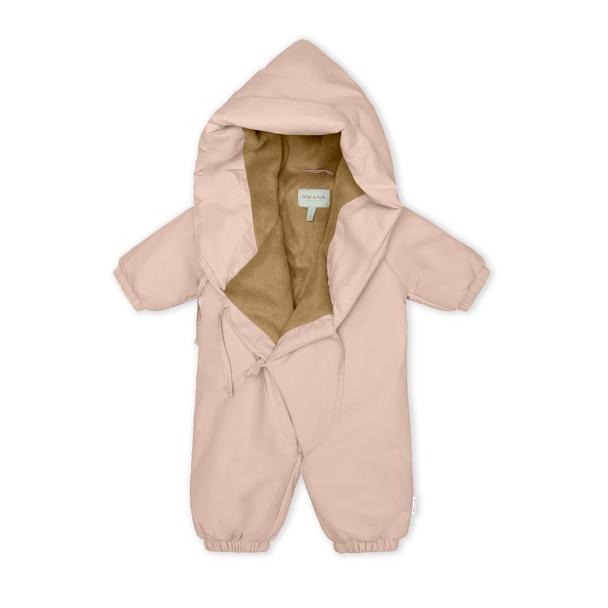 MINI A TURE | FIANNA Vinterdress Fleece - Rose Dust - Image 2