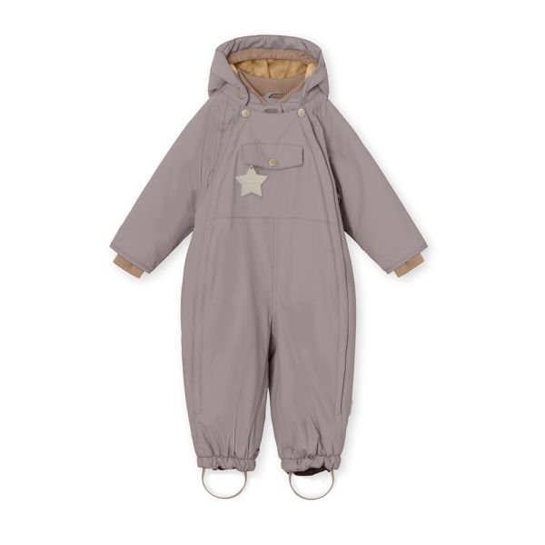 MINI A TURE | WISTI Vinterdress Fleece - Zinc Purple