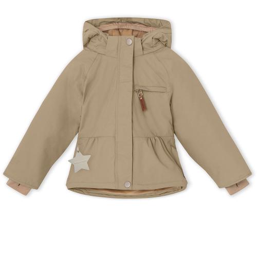 MINI A TURE | BRIDDINE Vinterjakke Fleece - Savannah Tan