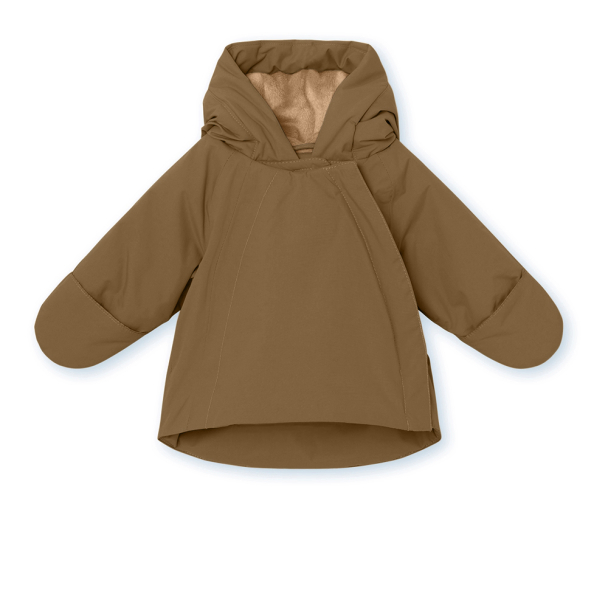 MINI A TURE | YAKA Vinterjakke Fleece - Wood - Image 1