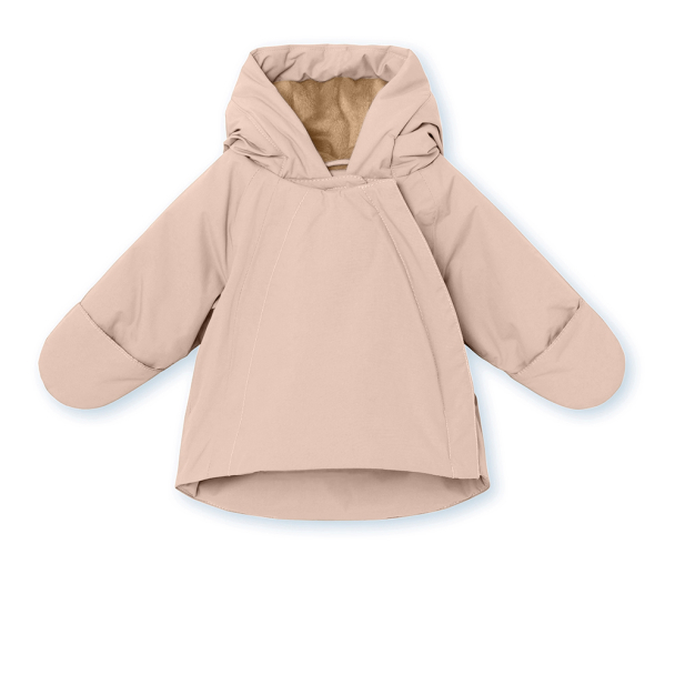 MINI A TURE | YAKA Vinterjakke Fleece - Rose Dust - Image 1