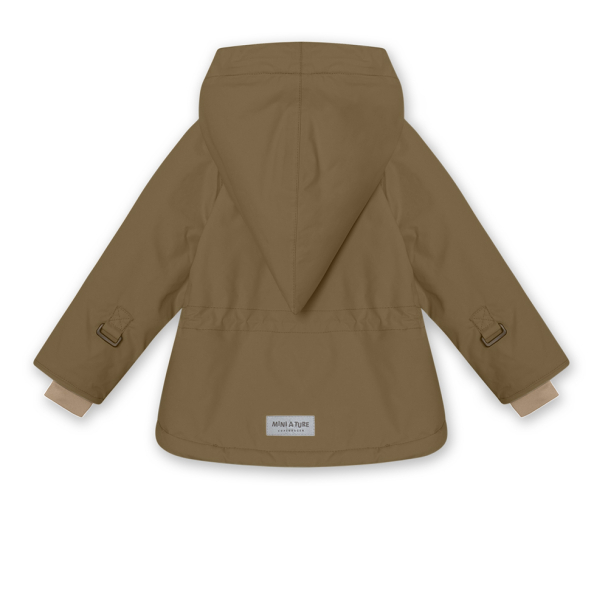 MINI A TURE | WANG Vinterjakke Fleece - Wood - Image 2