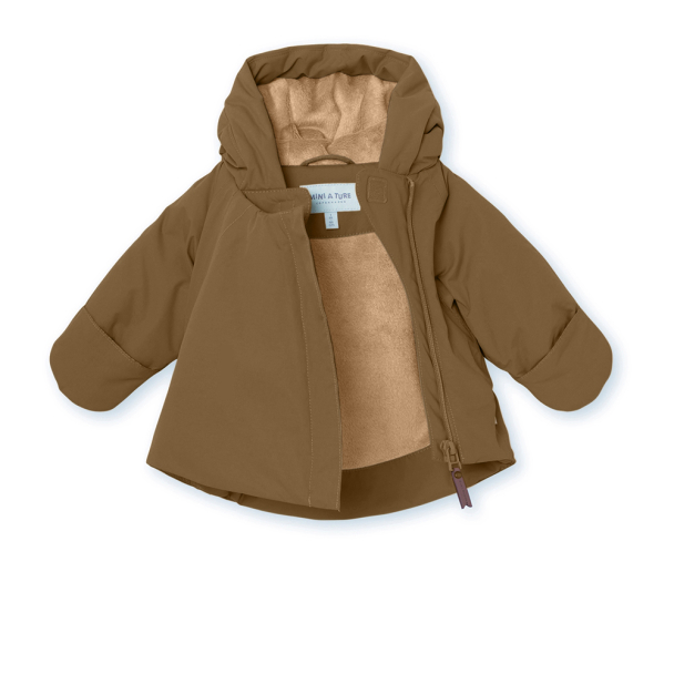 MINI A TURE | YAKA Vinterjakke Fleece - Wood - Image 3