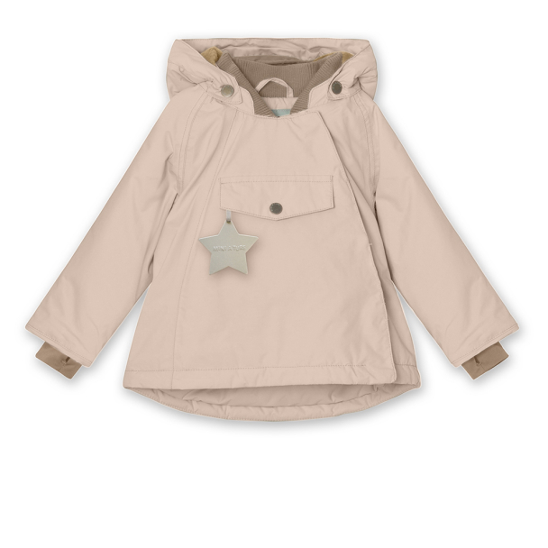 MINI A TURE | WANG Vinterjakke Fleece - Rose Dust - Image 1