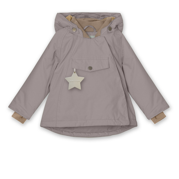 MINI A TURE | WANG Vinterjakke Fleece - Zinc Purple - Image 1
