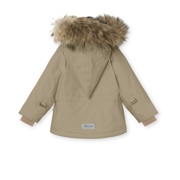 WANG Fur Vinterjakke Fleece - Savannah Tan - Image 3