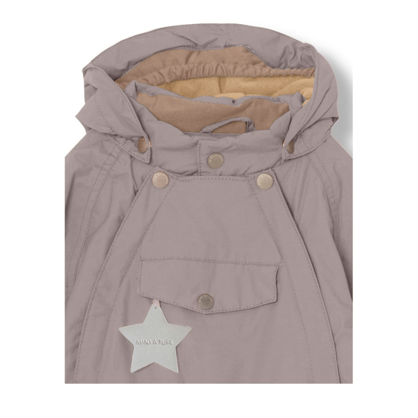 MINI A TURE | WISTI Vinterdress Fleece - Zinc Purple - Image 5