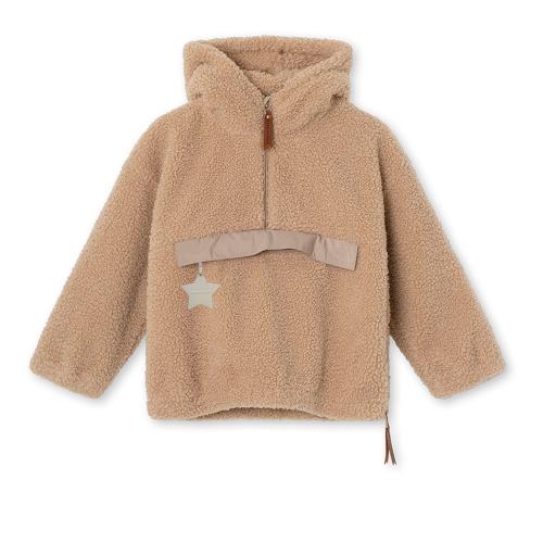 MINI A TURE | ARMAN Anorakk Sherpa - Doeskind Sand