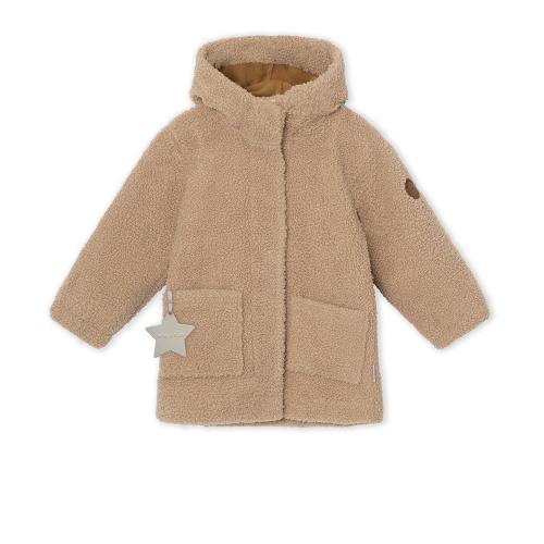 MINI A TURE | CAYKAS Jakke Sherpa - Doeskind Sand