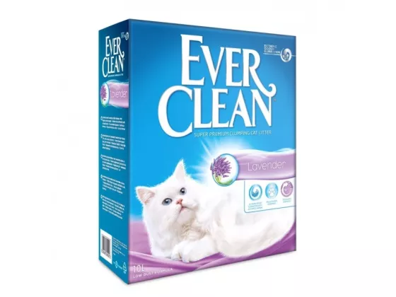 EverClean Lavender Kattesand, 10L