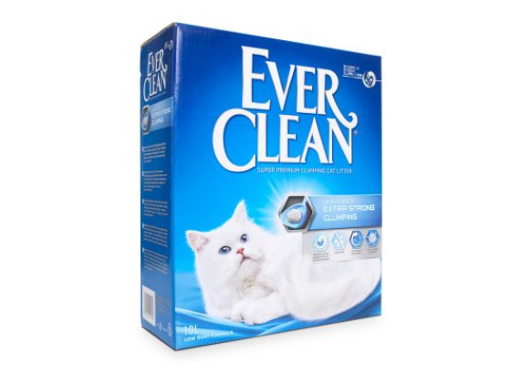 EverClean Extra Strong Clumping Kattesand, 10L