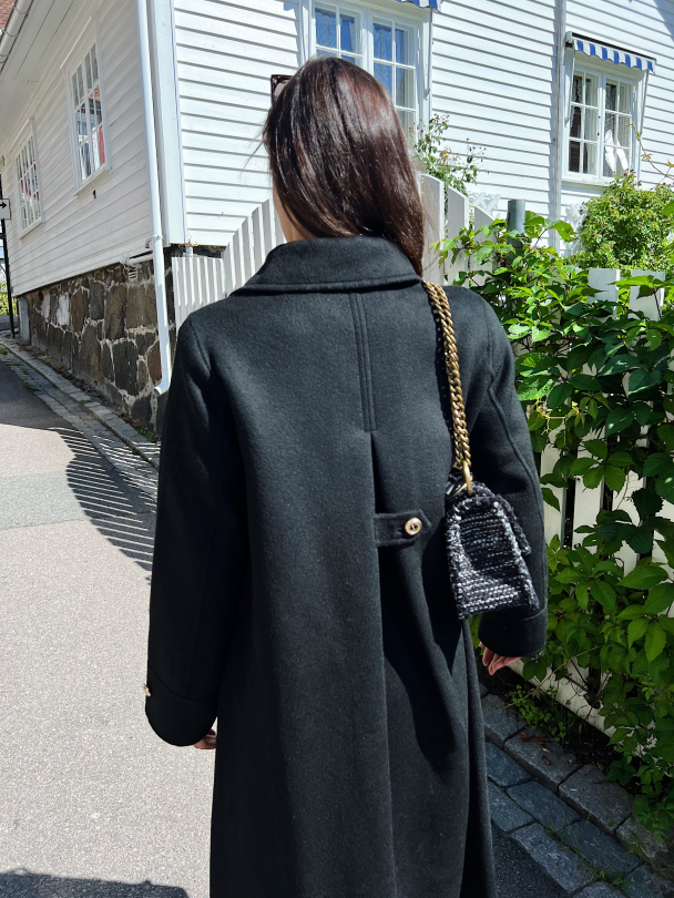 Tailored Coat - Black  - Image 7