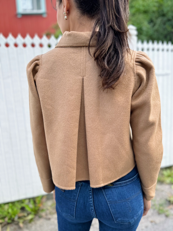 Tailored Jacket - Camel  - Image 3