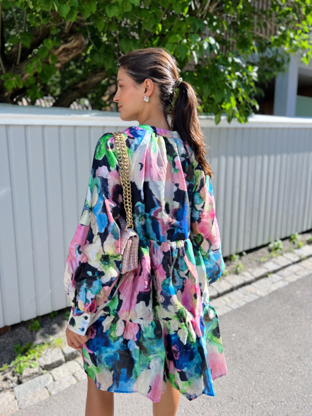 Jasmine Dress Short - Frosted Floral Day - Image 6