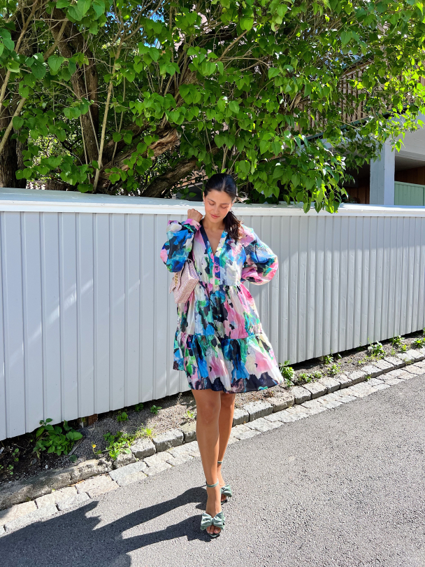 Jasmine Dress Short - Frosted Floral Day - Image 7