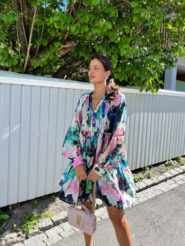 Jasmine Dress Short - Frosted Floral Day - Image 8