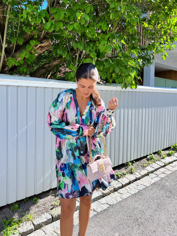 Jasmine Dress Short - Frosted Floral Day - Image 9