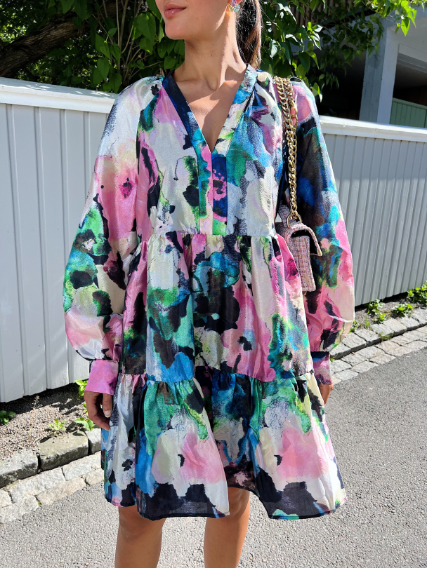 Jasmine Dress Short - Frosted Floral Day - Image 11