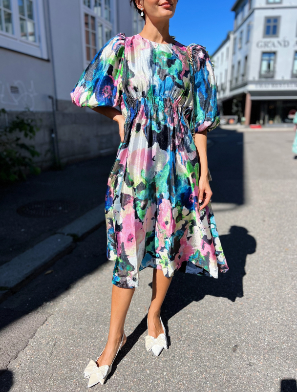 Elisabeth Dress Mid - Frosted Floral Day - Image 7