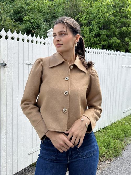Tailored Jacket - Camel 