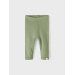 Fable Leggings Baby Ull, Oil Green Melange - Lil' Atelier