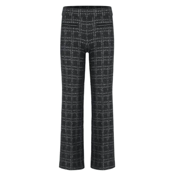 Faith Tweed Lurex Pants  | Faith Tweed Black and Silver Lurex Pants fra Cambio