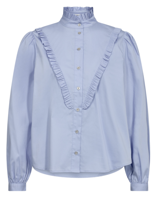 Sandy CC Frill V-shirt | Sandy CC Frill V-shirt fra Co´Couture