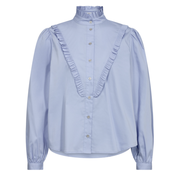 Sandy CC Frill V-shirt | Sandy CC Frill V-shirt fra Co´Couture